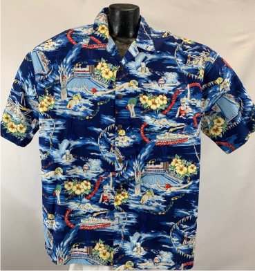 Swimming Hawaiian Shirt